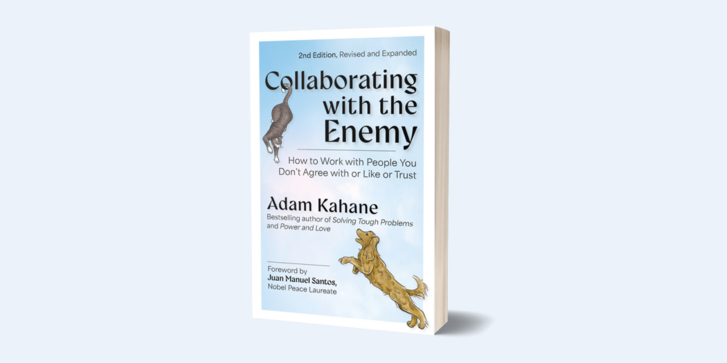 Reos Partners’ Adam Kahane Launches Second Edition of Collaborating with the Enemy